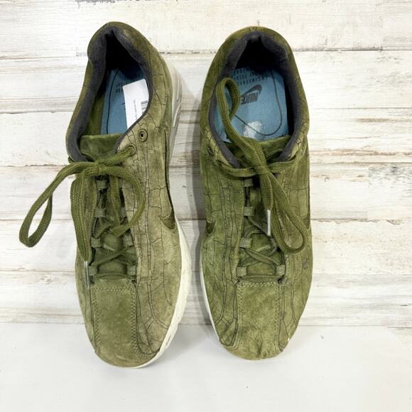 Nike Men Mayfly Woven Premium Legion Green Running Sneakers Size 11 - Picture 4 of 6